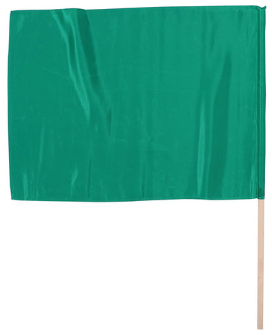 Sateen extra large flag metallic green φ19mm01