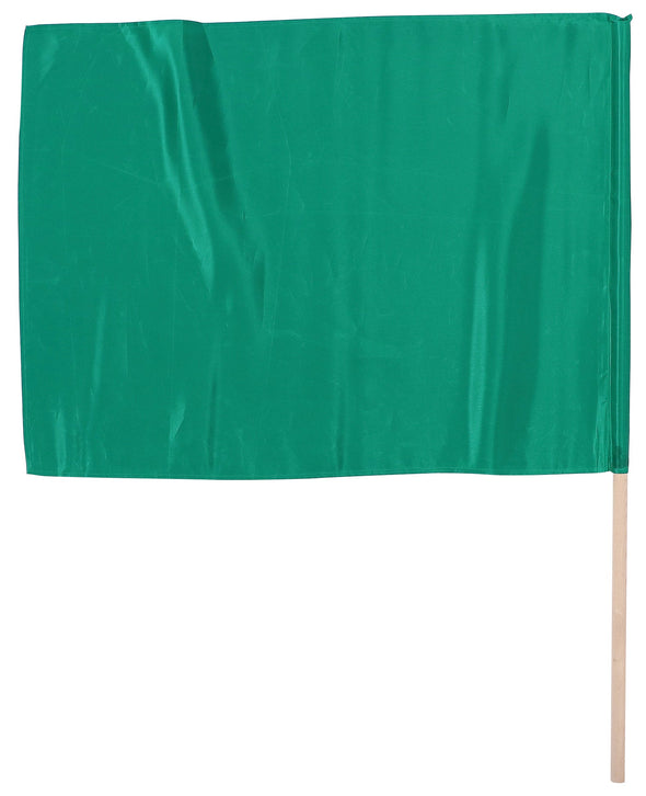 Sateen extra large flag metallic green φ19mm01
