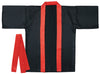 Soft satin color hip S black (red collar)01