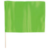 Satin small flag fluorescent green01