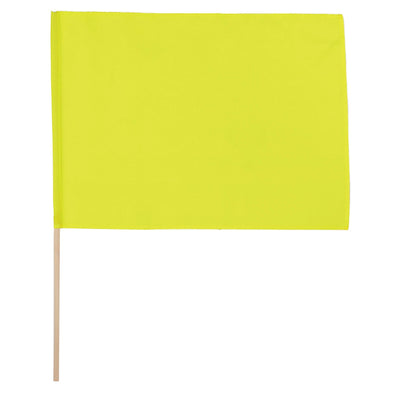 Big flag fluorescent yellow round bar φ12mm01