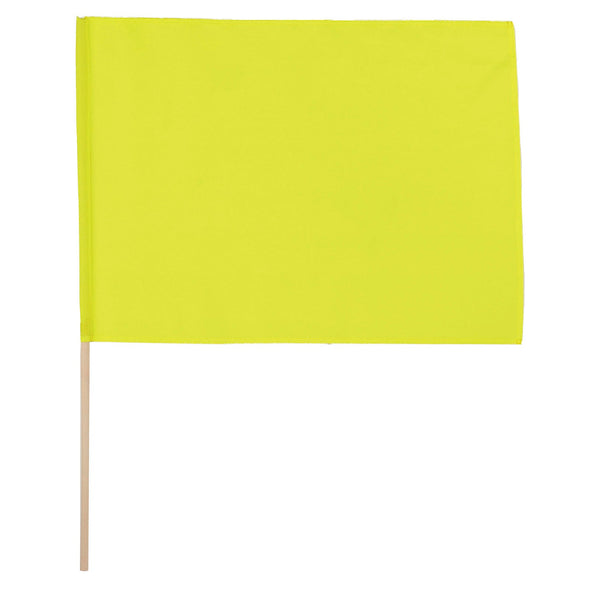 Big flag fluorescent yellow round bar φ12mm01