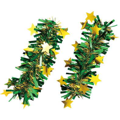 Glitter patch wristband green/gold 2 piece set01