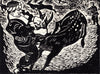 Safety woodblock print 8 cuts 360x260x401