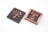 Copper metal relief board (white carved board)01