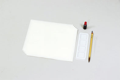 Ink painting personal set with coloring brush01