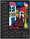 Double-sided black calendar01