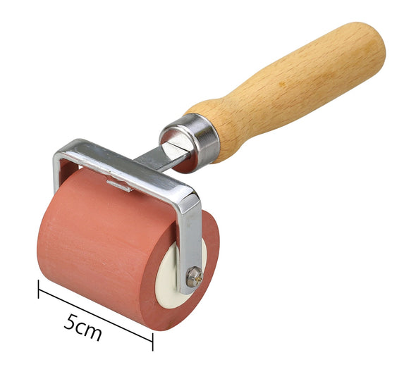 Rolling pressure rubber roller red φ45×50mm01