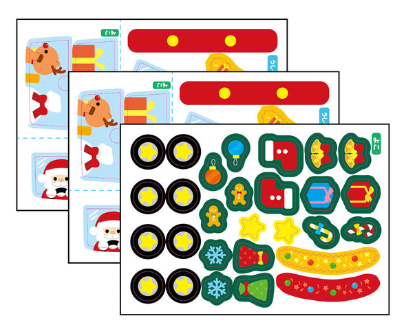 Stamp Pokkuri Santa Car (seal)05