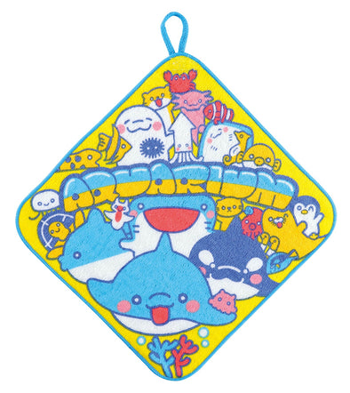 Sea creatures towel with cup01