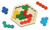 Wooden hexagon puzzle02