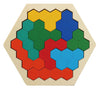 Wooden hexagon puzzle03
