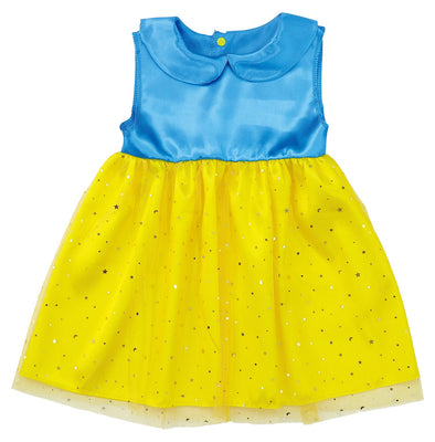 Tulled dress sunflower01