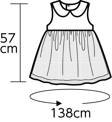 Tulled dress dandelion01