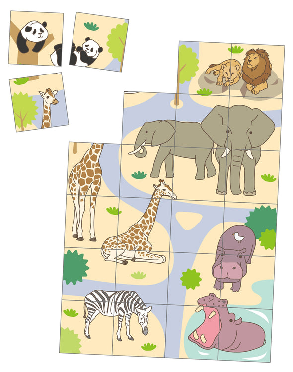Animal puzzle card02