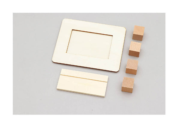 Wooden perpetual calendar photo frame02