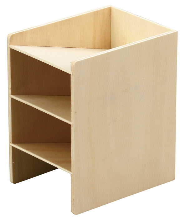 Wooden drawing pen stand01
