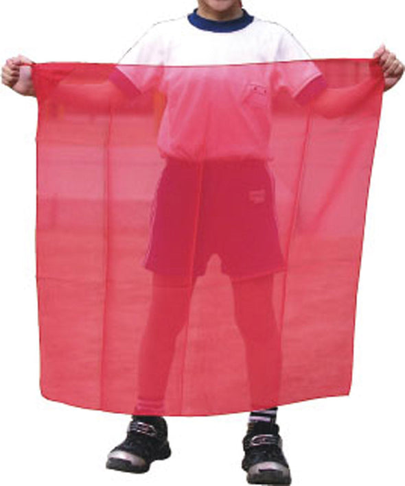 Color scarf with loop red01
