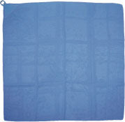 Color scarf with loop blue01
