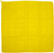 Color scarf with loop yellow01