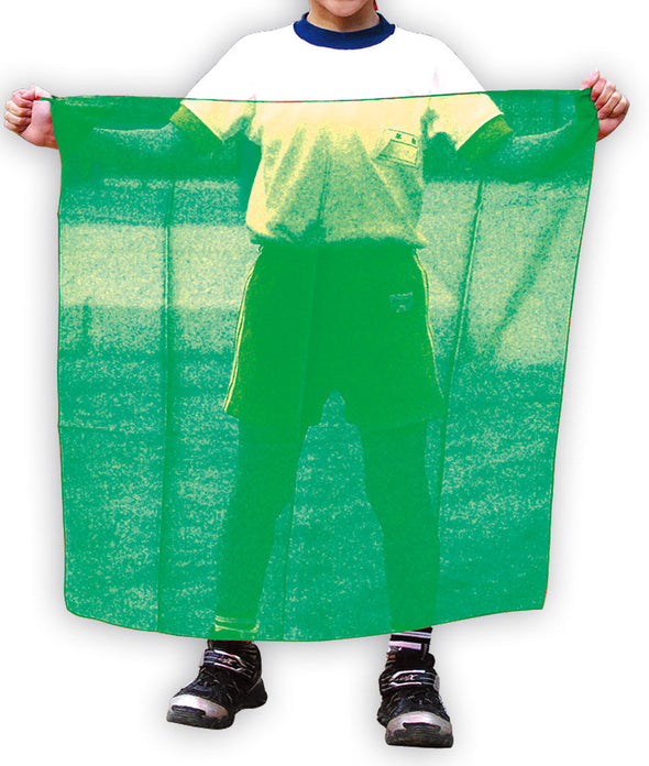 Color scarf with loop green03