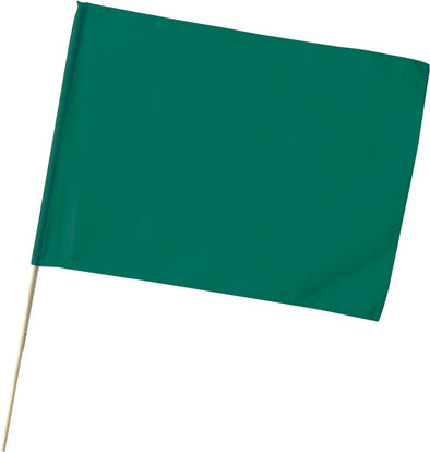 Extra large flag (12 mm in diameter) green01