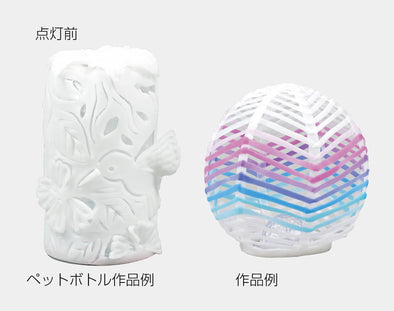 Fancy Clay Crystal Dome Lamp Set01