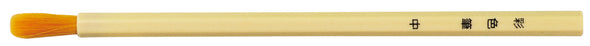 Nylon hexagonal white shaft design colored brush01
