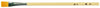 Nylon hexagonal white shaft design flat brush No. 401
