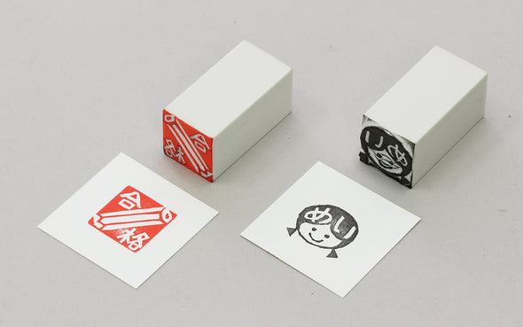 Poppy rubber stamp 20x20x40mm01