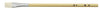 Hexagonal white shaft design brush flat brush No. 401