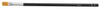 Nylon hexagonal black shaft design brush flat brush No. 201