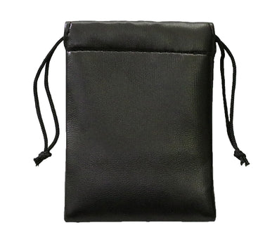 Leather sachet (vinyl leather drawstring mini)01