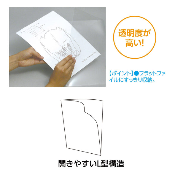 Transparent bulletin board holder A402