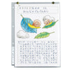 Transparent bulletin board holder A403