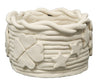 Unglazed clay white 350g with spatula (60646)03