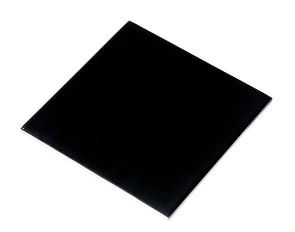 Ceramic art scratch tile large black02