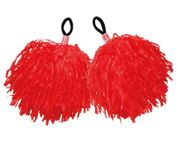 Hand free pompon red01