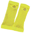 Color mesh glove fluorescent yellow01