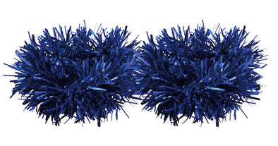 Set of 2 glitter wristbands blue01