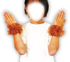 Glitter list band set of 2 orange01