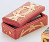Wooden carved seal box (with seal mud)01