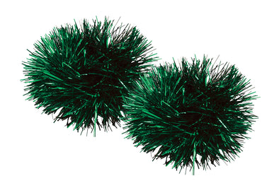 Set of 2 glitter wristbands green01