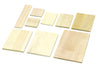 Joint wood carving board X (Pak 100x100x10mm)01