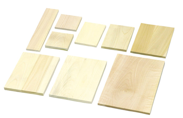 Joint wood carving board X (Pak 100x100x10mm)01