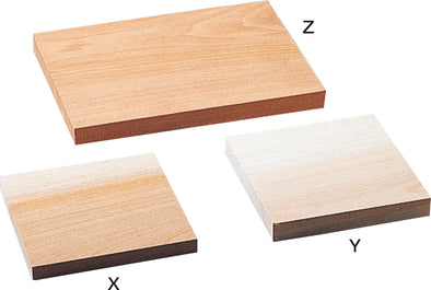 Joint wood carving board Y (magazine 100x100x14mm)01