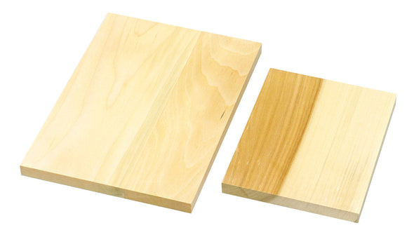 Joint wood carving board Z (Katsura 170x130x14mm)01