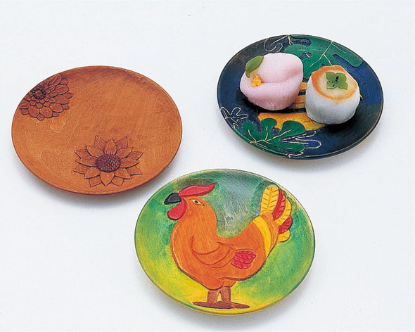Wood carving individual plates01