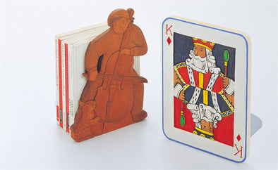 Wood carving book end (Katsura)01