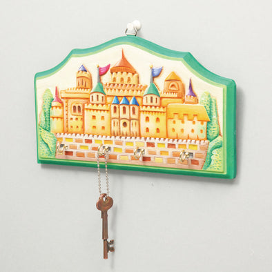 Wood carving key hanger01